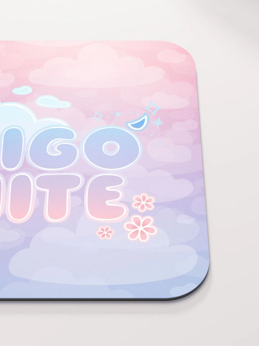 Indigo White Logo Mousepad product image (5)