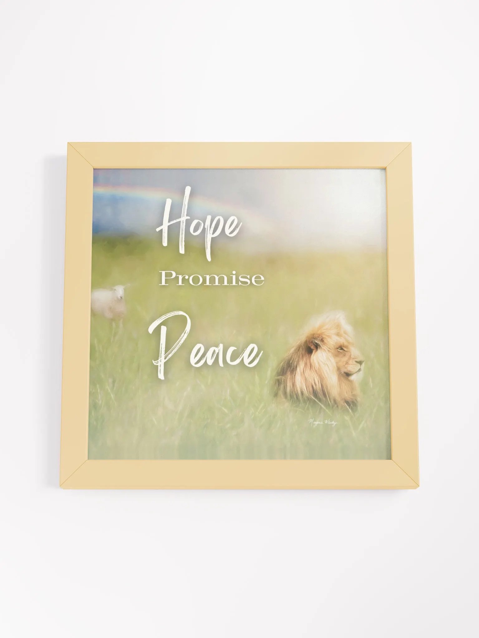 Hope, Promise, Peace Framed Print product image (4)