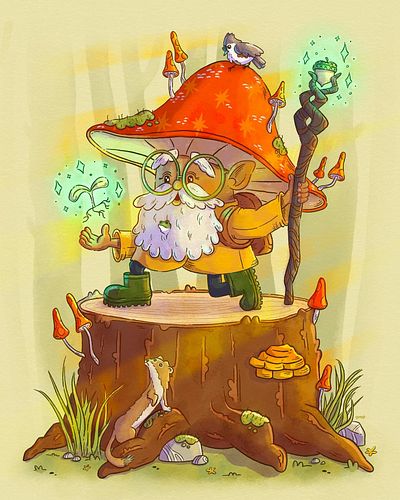 This week’s @chaoticdrawalong prompt was ‘Forest Guardian’. Such an amazing prompt had my head swimming with ideas. But I wen...
