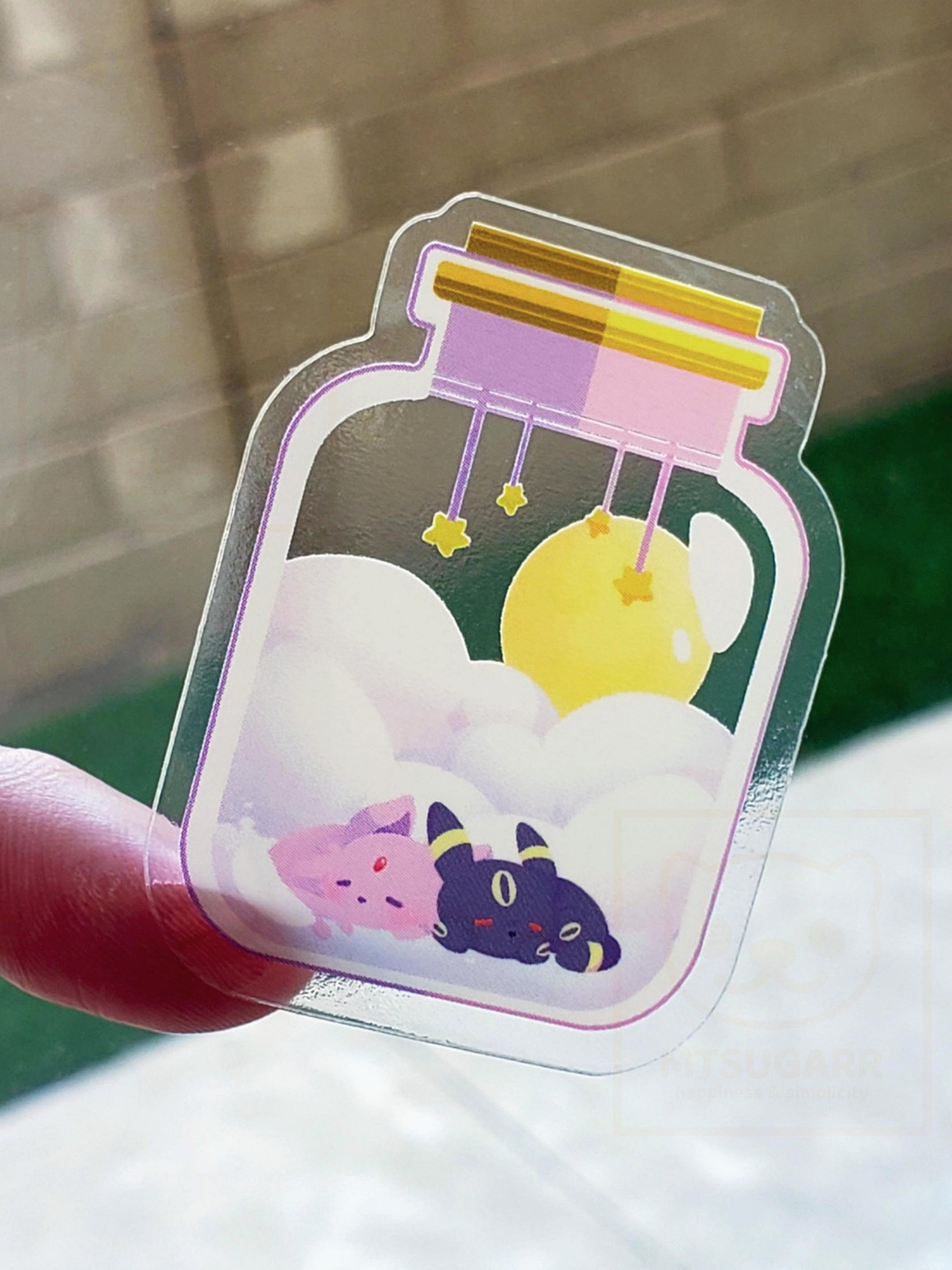Pokemon | Umbreon x Espeon Jar Sticker product image (1)
