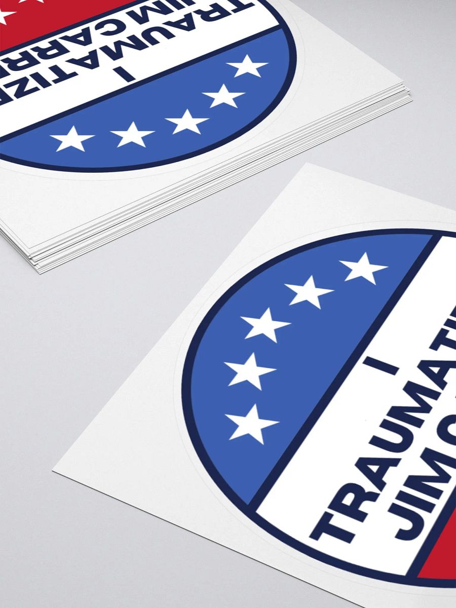 I Traumatized Jim Carrey Sticker product image (12)