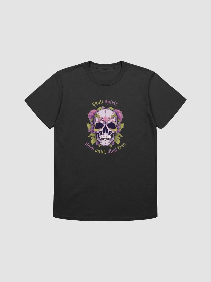 Floral Spirit Skull C Unisex Tee product image (2)