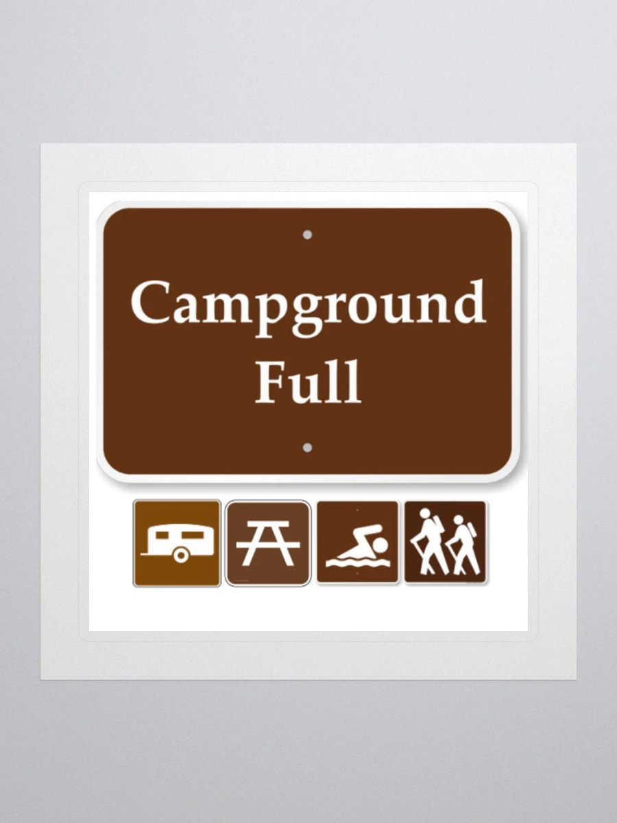 Campground Full Sticker product image (2)