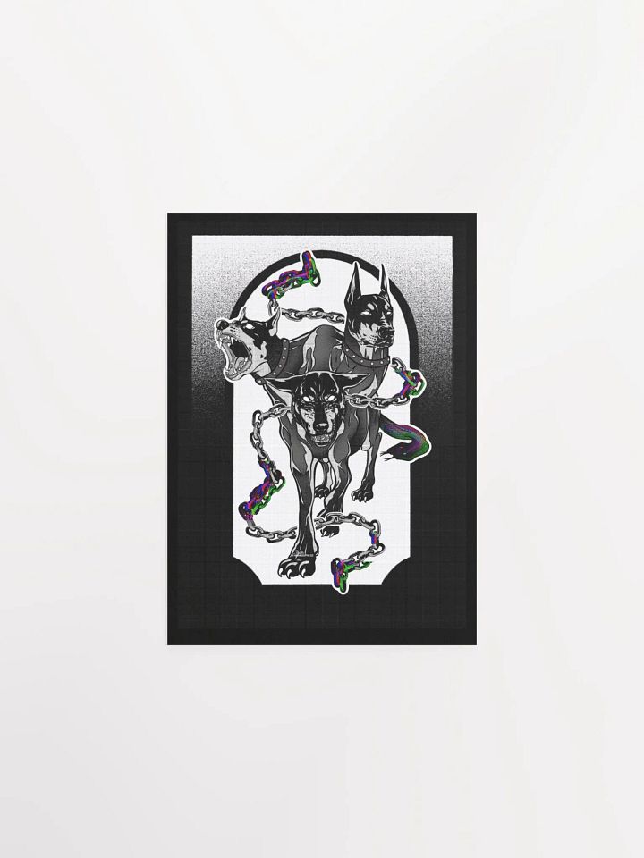 "Three-Headed Guardian" Matte Poster product image (1)