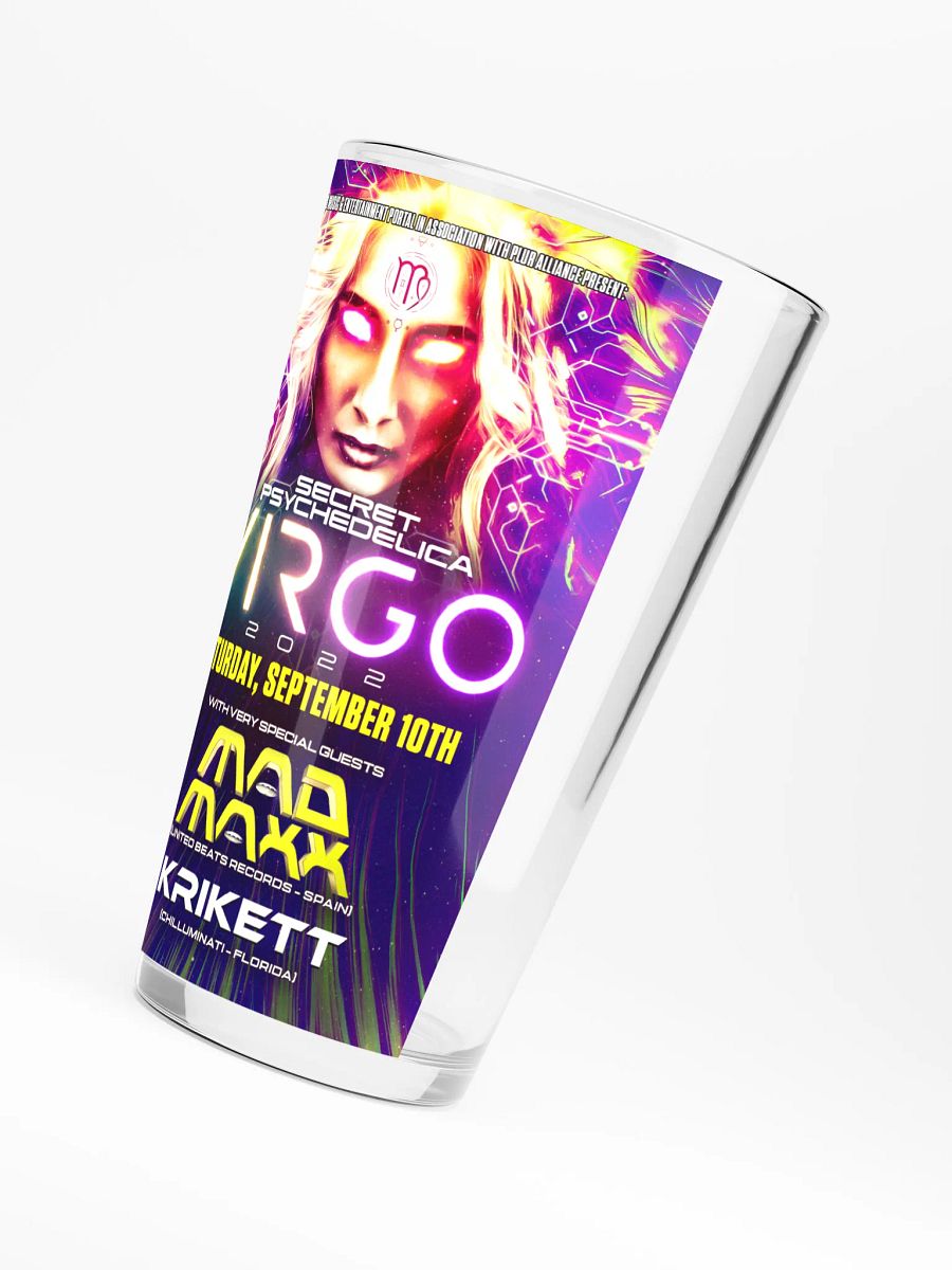 Virgo 2022 Shaker Pint Glass product image (4)