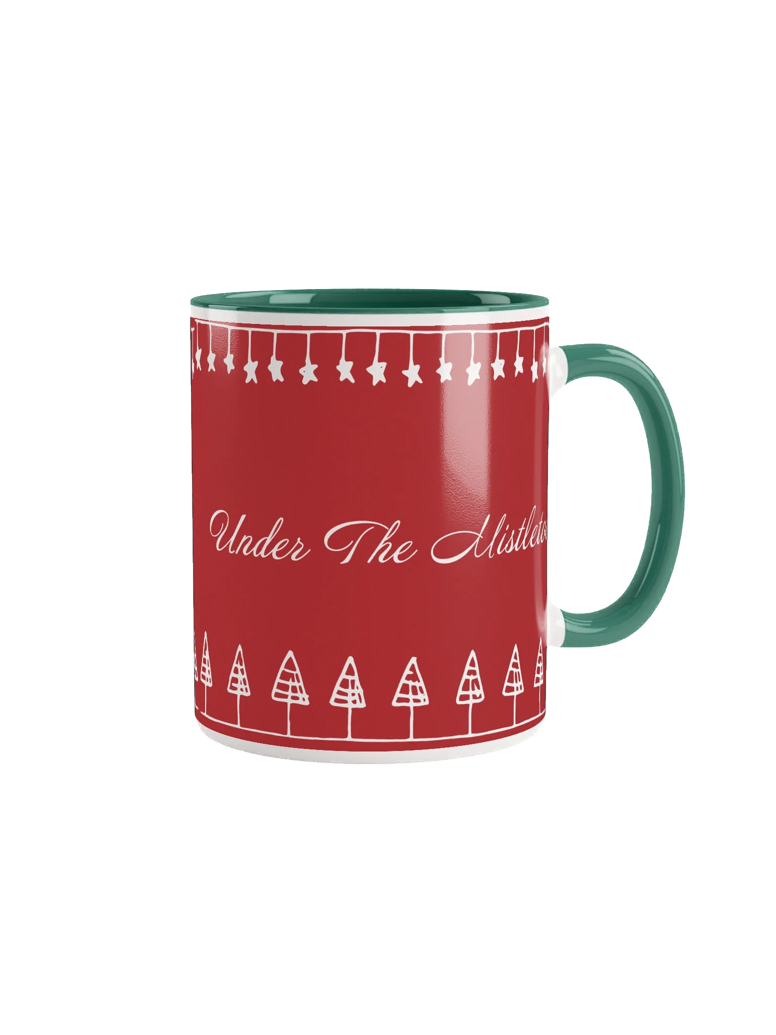 Under The Mistletoe Ceramic Mug product image (1)