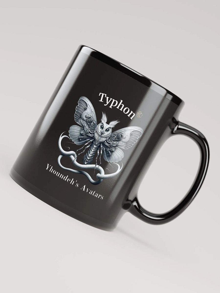 Supernal Typhon | Black Glossy Mug product image (4)