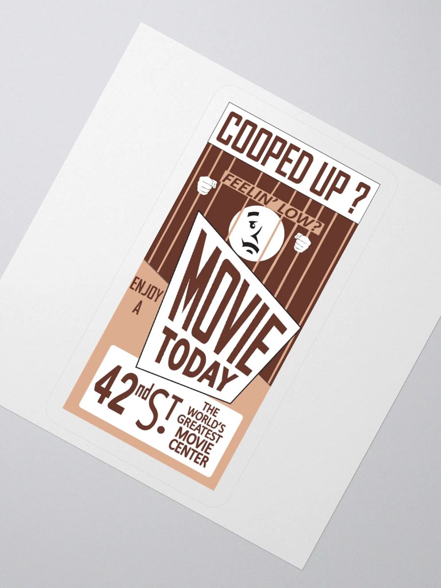 42nd Street Mural | Kiss Cut Sticker product image (2)