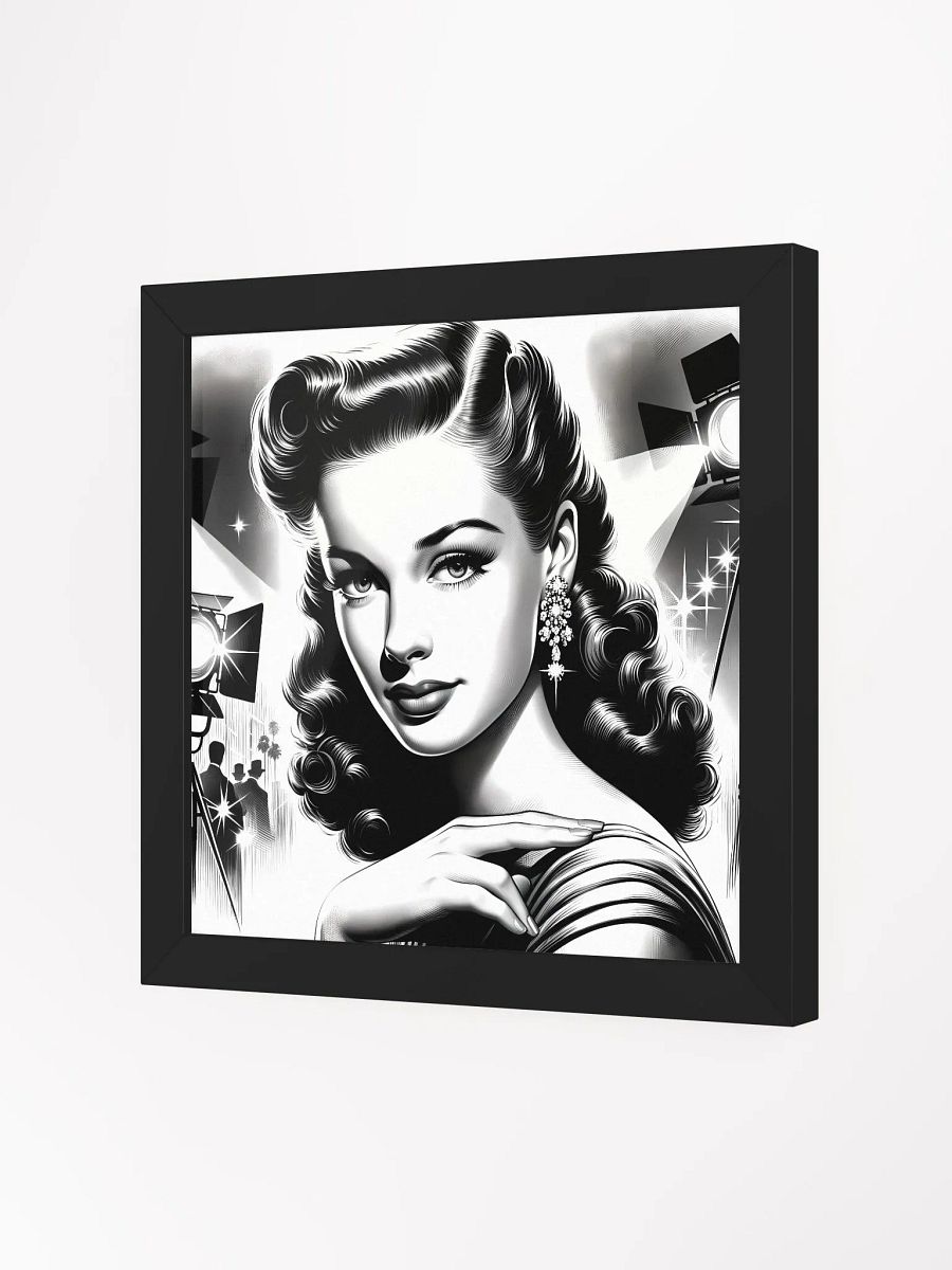 Noir Wall Art -Glamorous 50s Starlet product image (2)