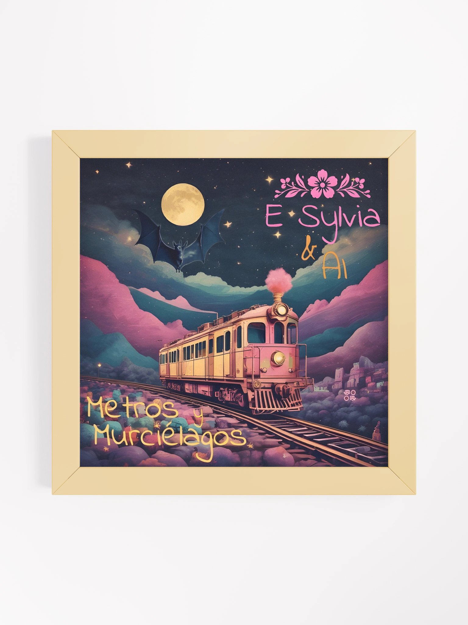 Metros y Murciélagos Cover Art Framed Poster product image (2)