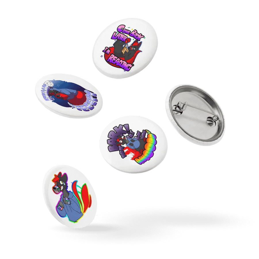 FuryTheWolf Pin Set! product image (9)