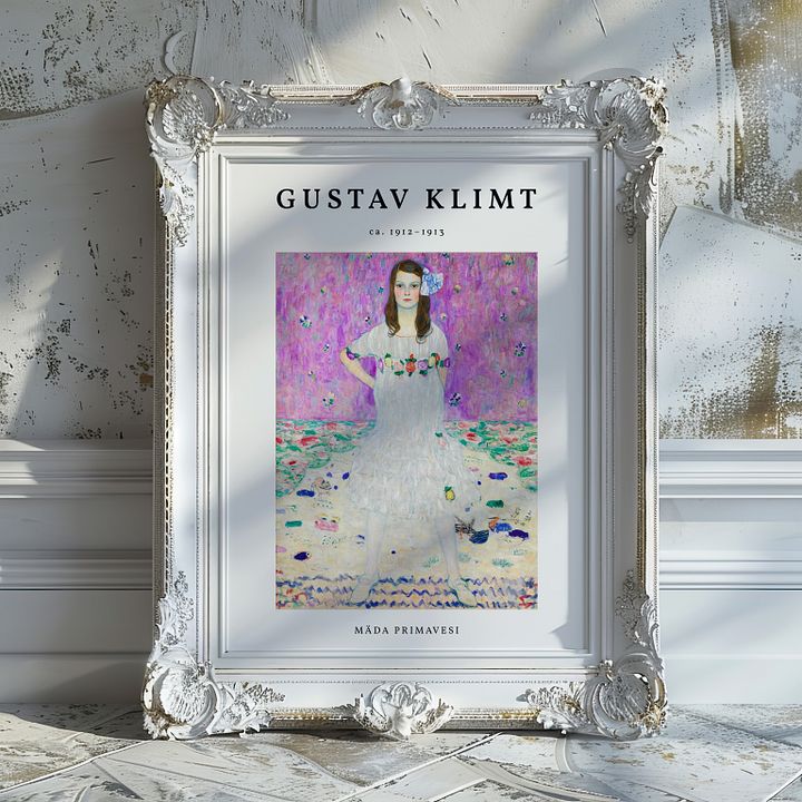 Mada Primavesi by Gustav Klimt Vintage Art Nouveau Poster product image (18)