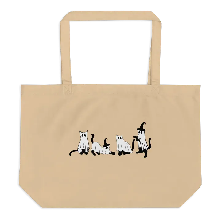 Ghost Cats Tote product image (1)