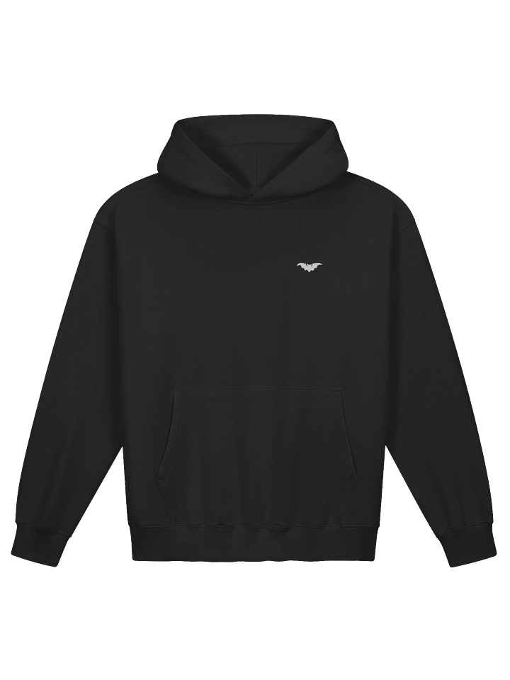 MALARKI BLACK HEAVY WEIGHT HOODIE product image (1)