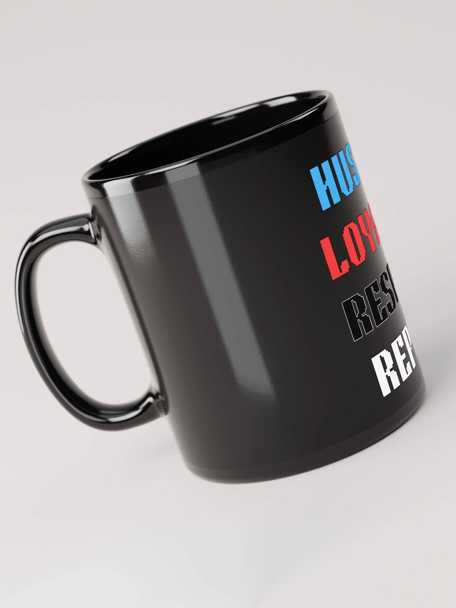 Hustle Loyalty & Respect Brick Mode Mug product image (2)