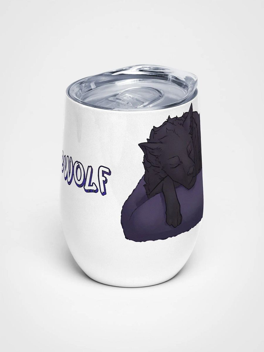 "The Slumbering Wolf" Light Tumbler product image (1)