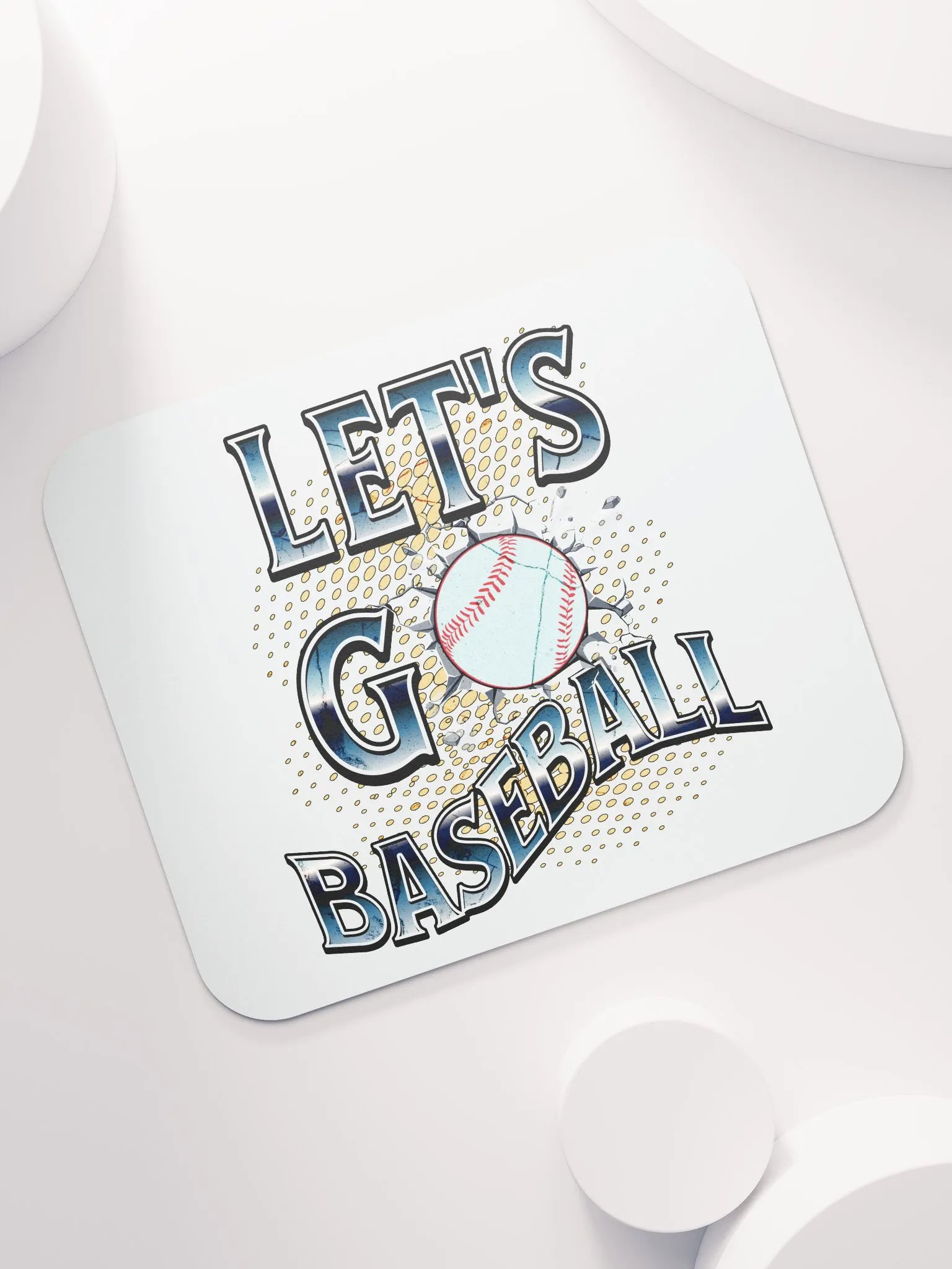 Lets Go Baseball Dynamic Breakthrough Mouse Pad product image (5)