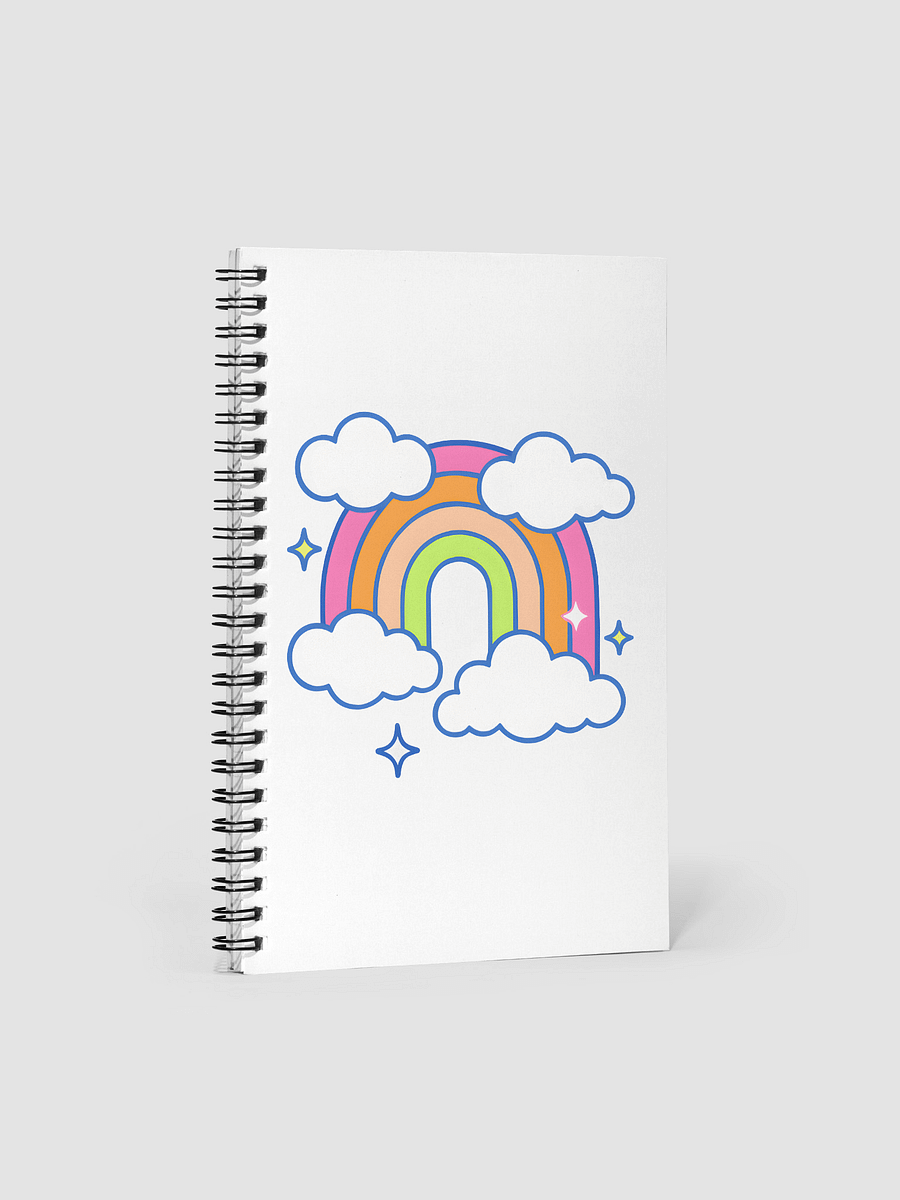 Rainbow Dreams Spiral Notebook product image (1)