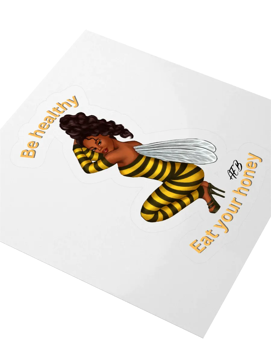 Bee Healthy Kiss Cut Stickers product image (5)