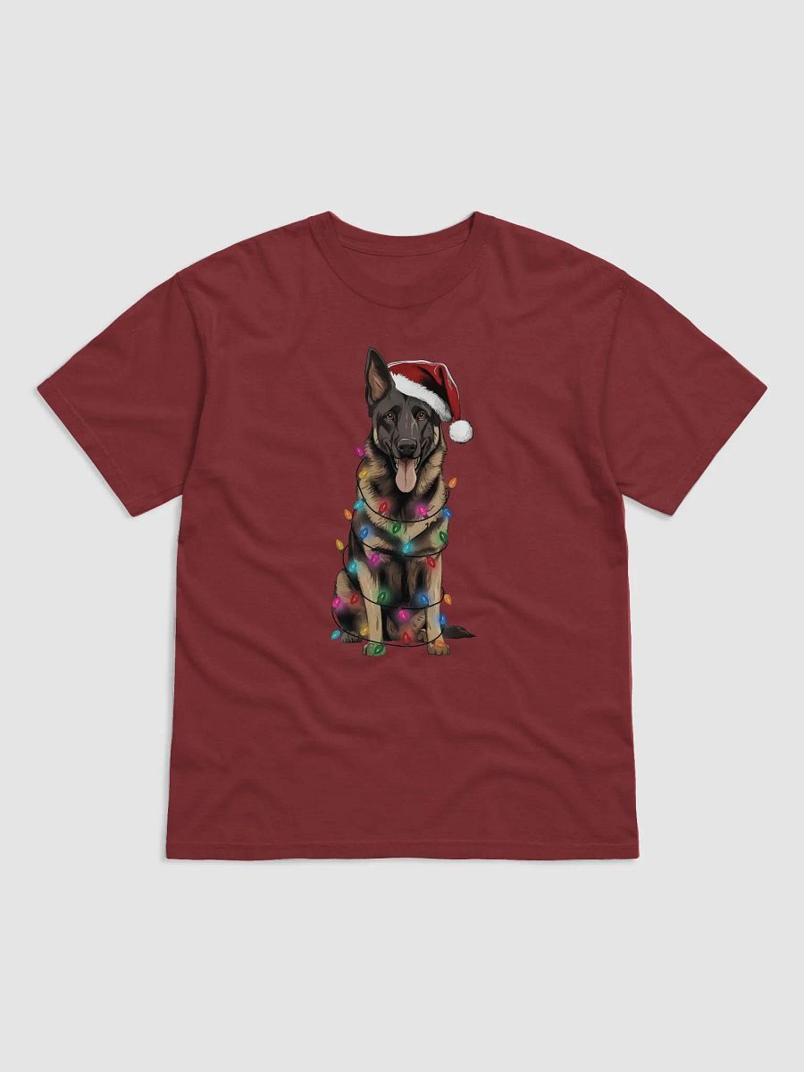Funny German Shepherd(2) Christmas T-Shirt for GSD Paw-rents product image (4)