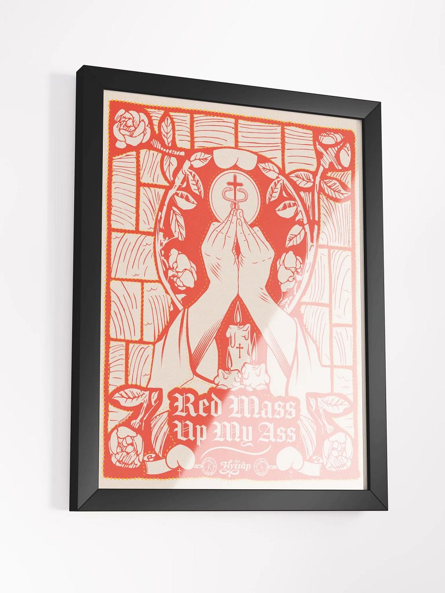 Red Mass 12x16 framed poster product image (8)