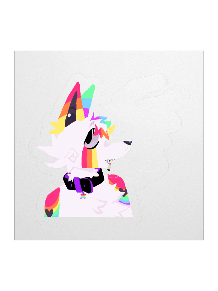 glitter stoner sticker product image (3)