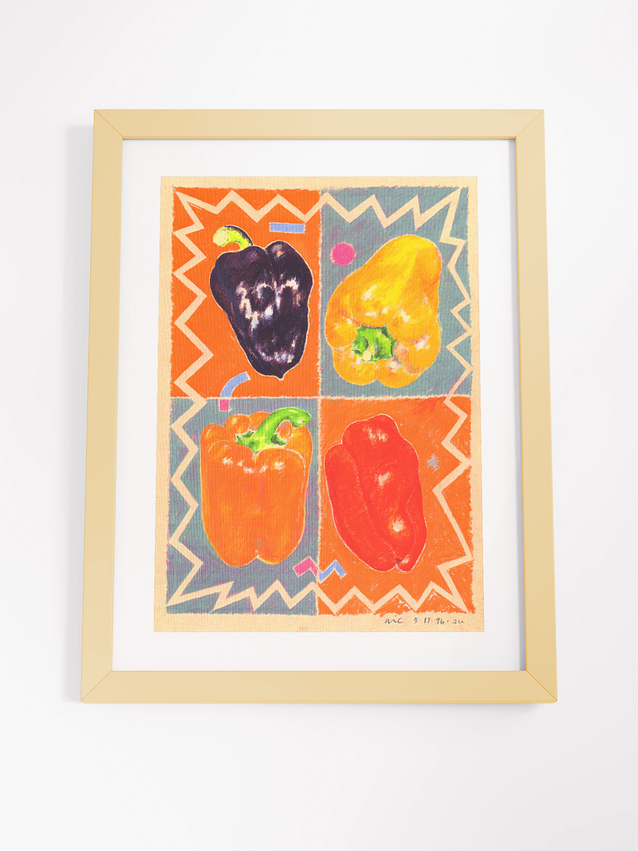 Peppers print framed product image (4)