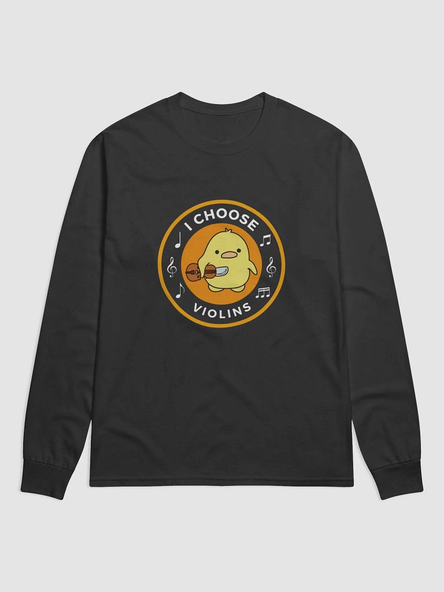 I choose violins Champion Long Sleeve Shirt product image (1)
