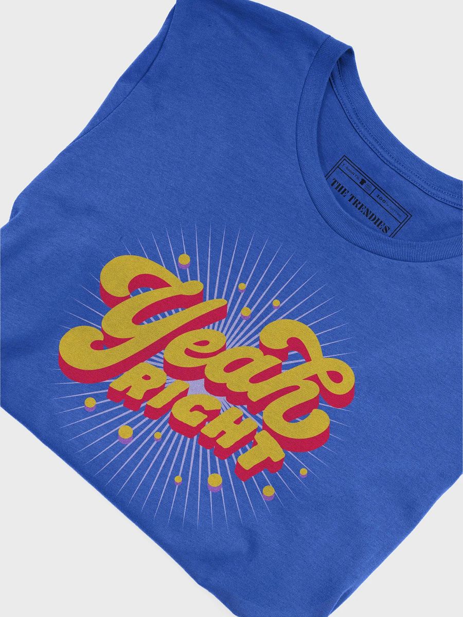 Yeah, Right! Retro Style T-shirt product image (3)