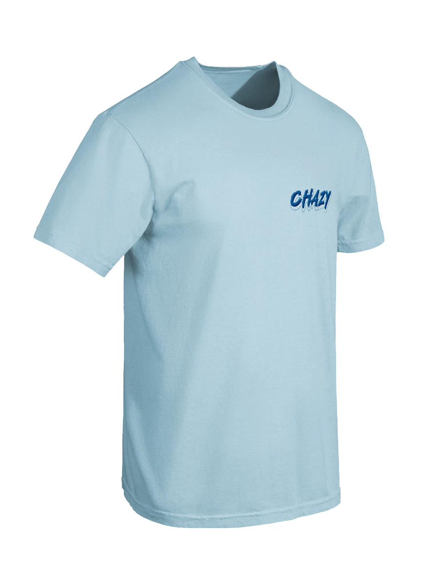 Limited Edition Embroidered Chazy blue T-shirt product image (8)