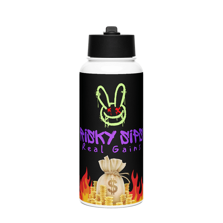 Risky Sips Trader Mode Water Bottle product image (1)