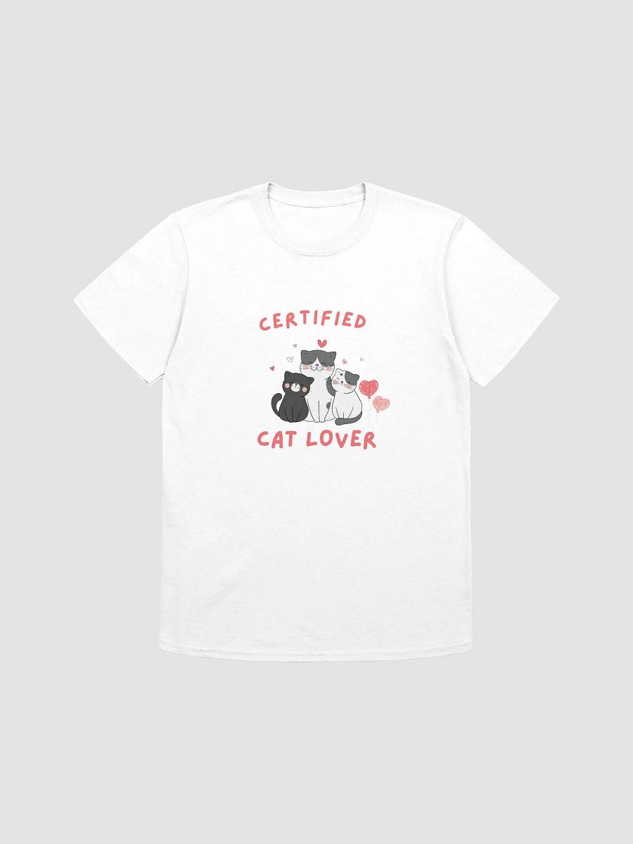 Certified Cat Lover T-Shirt product image (1)