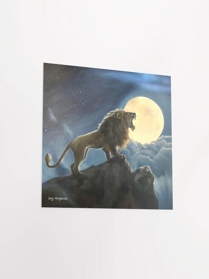 Lion and the Moon Prints product image (2)