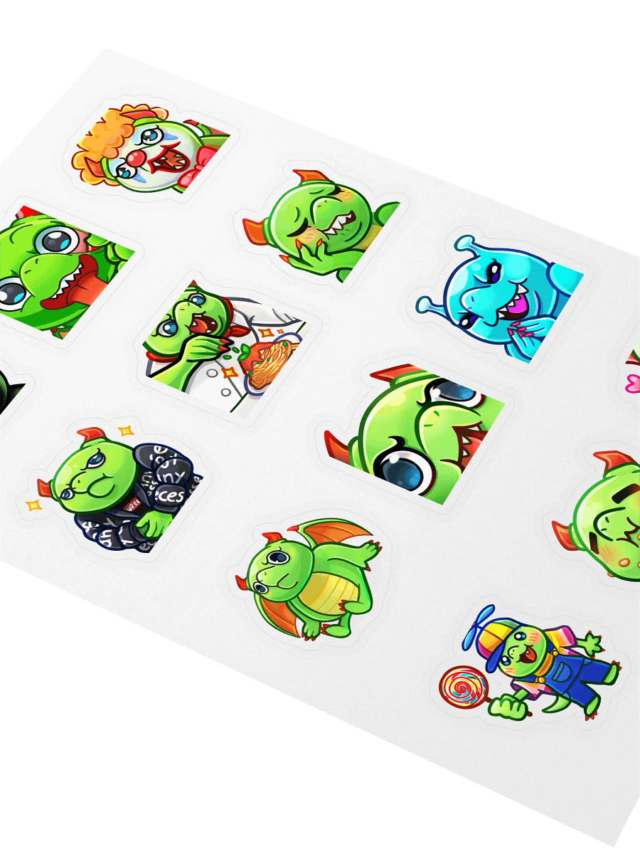 StickerDaSheet Emote pack 1 product image (2)