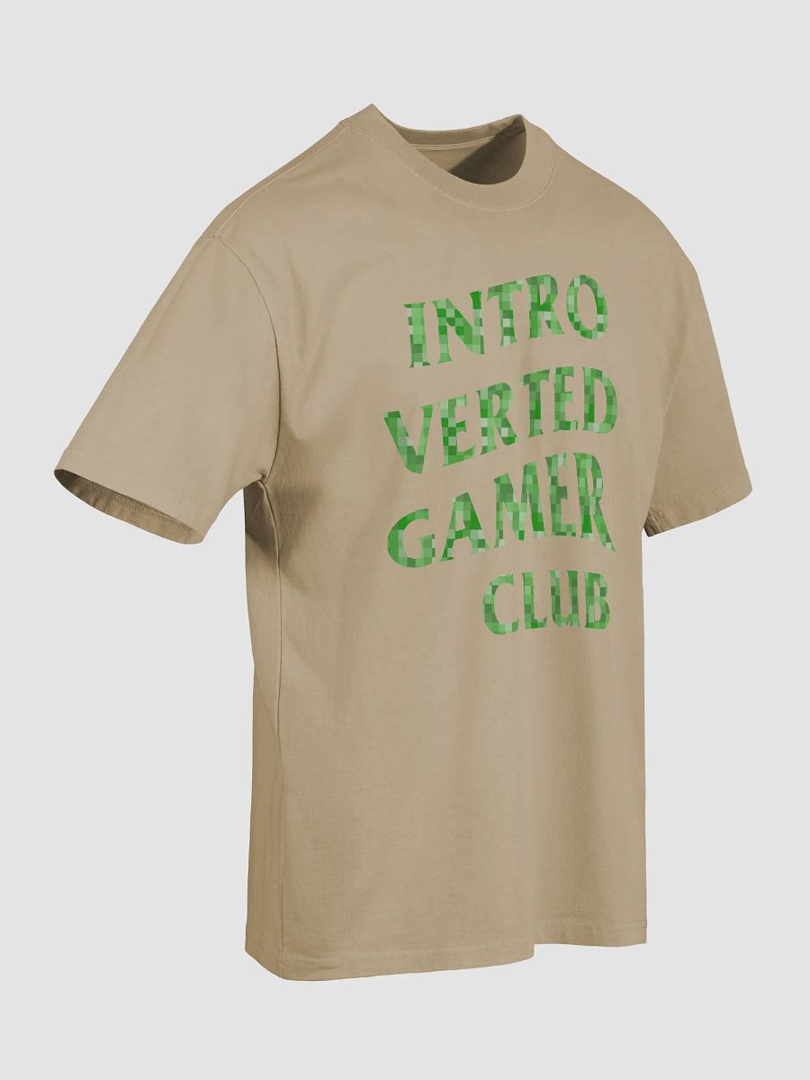 Introverted Gamer Club "creep" Oversized Tee product image (21)