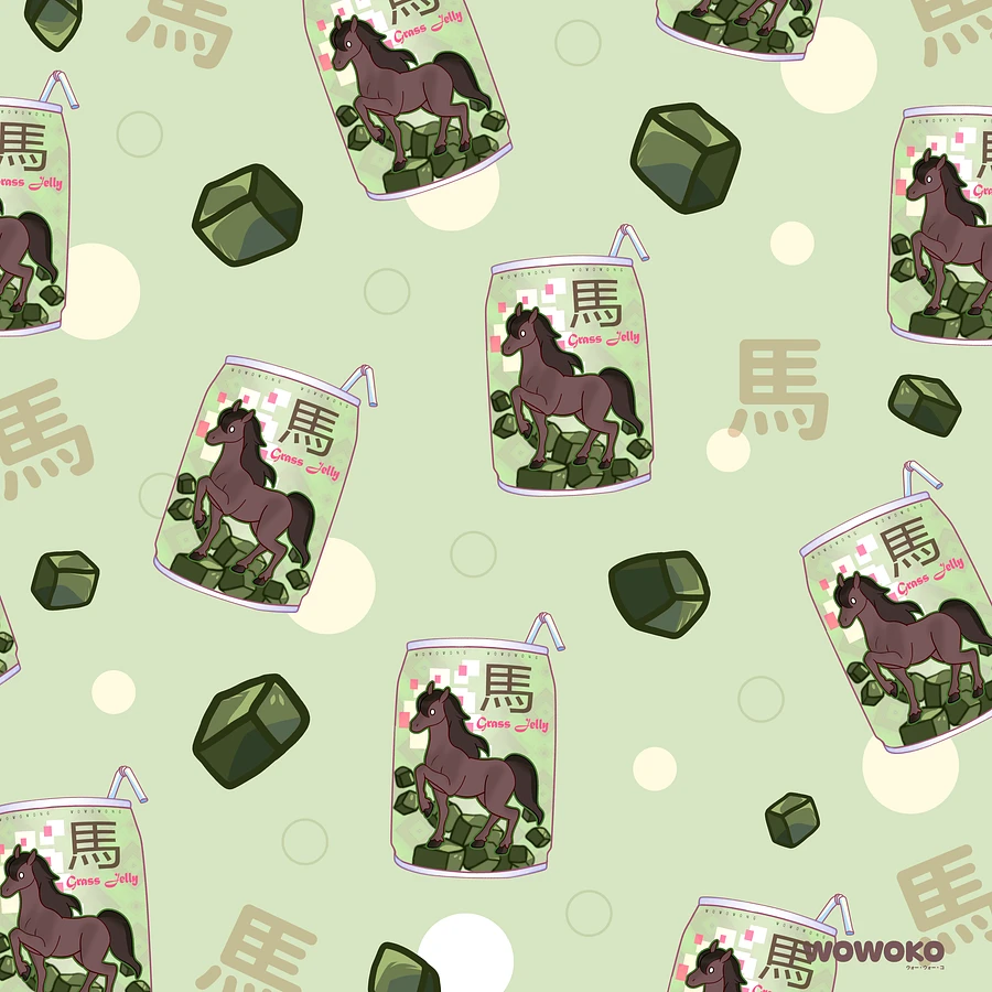 Micro Fiber Cloth - Zodiac Drinks - Grass Jelly Horse Drink product image (2)