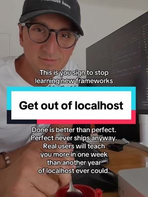 Your side project doesn’t need Nextjs 15 or React 19 or the latest stack. Ship it now, iterate later. #developer #javascript #coding #saas #computerscience 