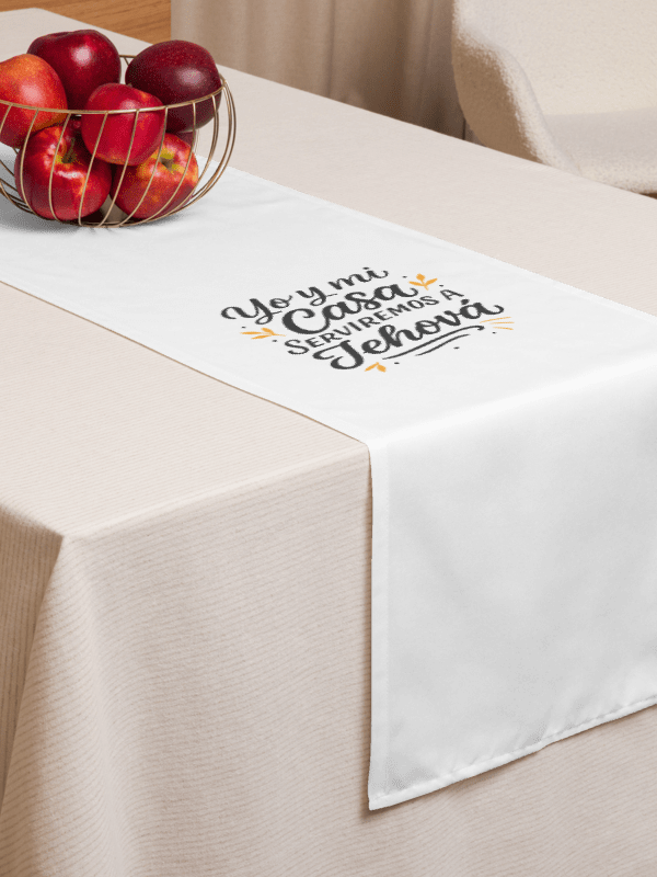 Christian Tablecloth (Spanish) – Luke 10:5 product image (1)
