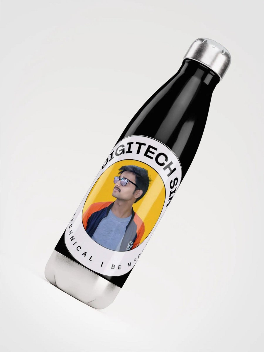 Tech-Savvy Stainless Steel Water Bottle | Digitech Sir Branded Bottle product image (4)