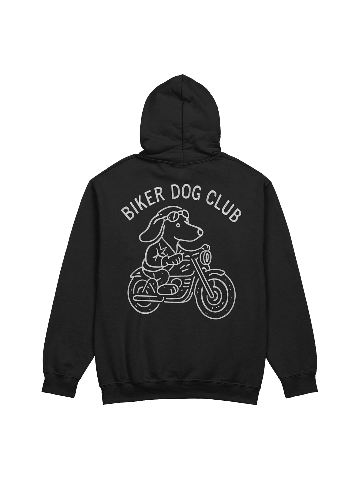 Biker Dog Club Dachshund Hoodie product image (2)