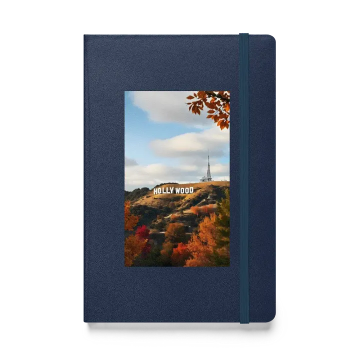 Hollywood Sign, Los Angeles, California, United States HARDCOVER NOTEBOOK. product image (1)