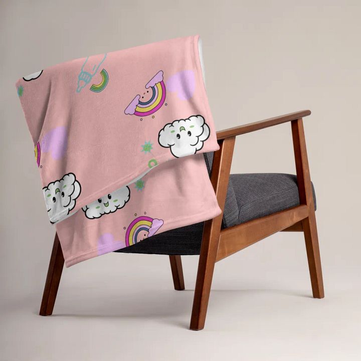 Rainbow Dreams Snuggle Blanket product image (1)