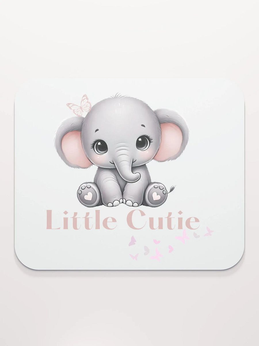 Little Cutie Elephant Mouse Pad product image (2)