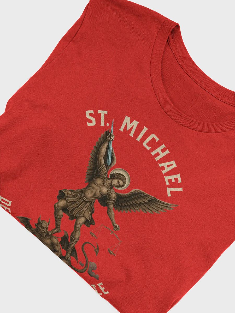 St. Michael Archangel Defend Us In Battle T-shirt product image (5)