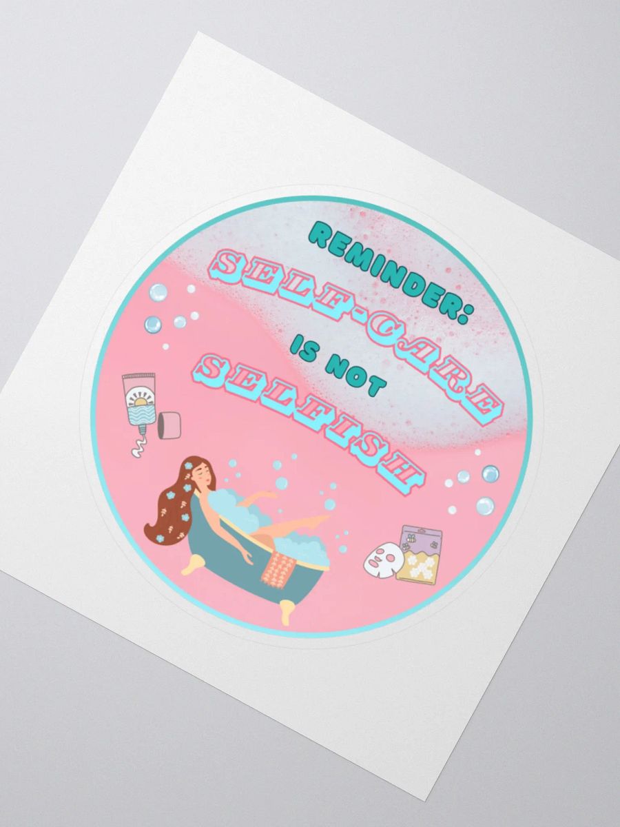 Self-Care (Sticker) product image (2)