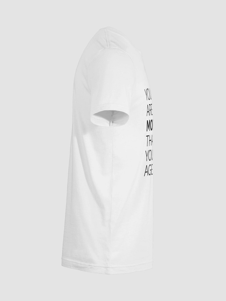 MTYA White T/Black Letters product image (12)
