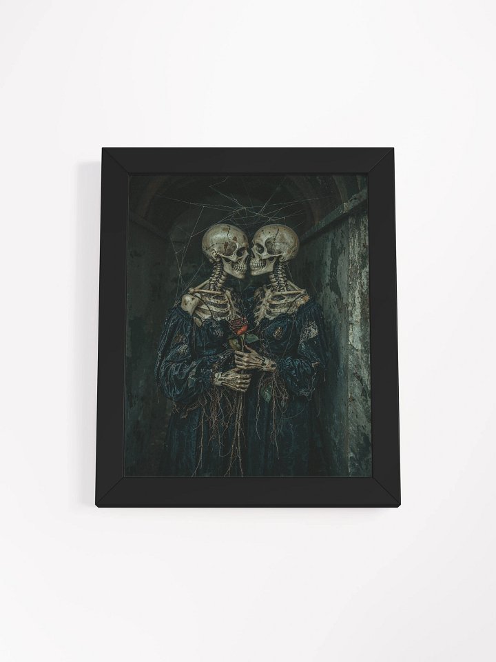 Until Death Embraces Us Framed Print product image (7)