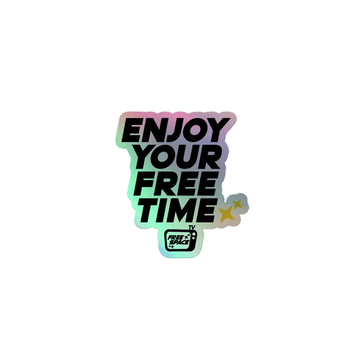 Free Time Sticker (Holo) product image (1)