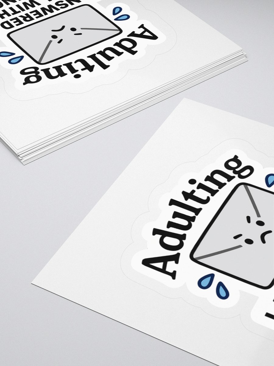 “I Answered an Email Without Crying” Sticker product image (13)