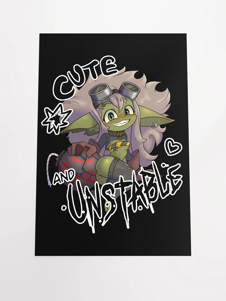 Cute and Unstable Poster product image (3)